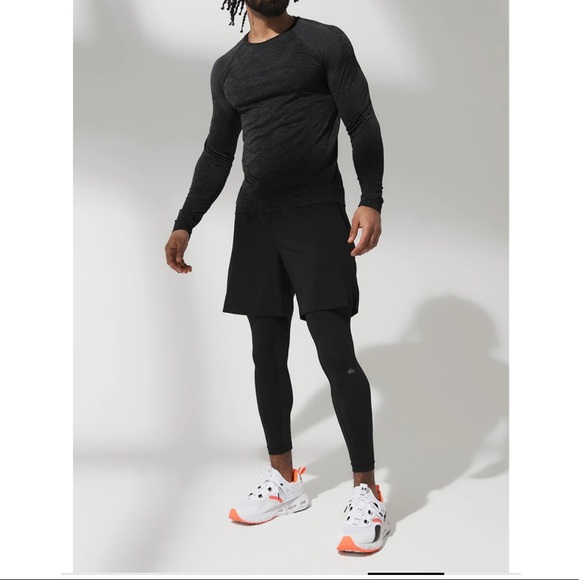 Alo yoga Stability 2-In-1 Pant black - Picture 8 of 10